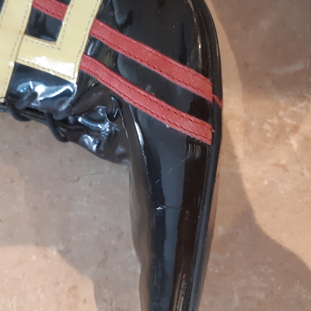 Unique Pointy Toe Lace Up Stiletto Boots - Picture 10 of 13